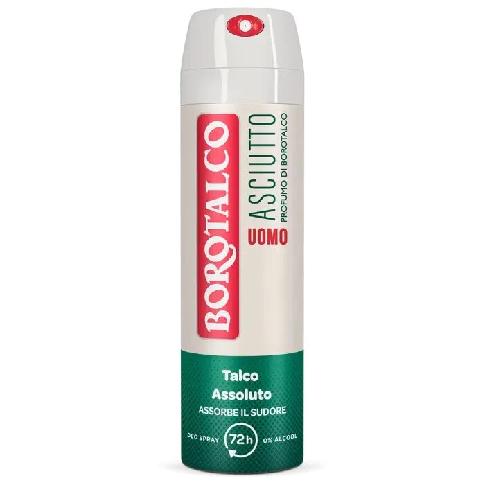 Borotalco Deodorante Uomo Spray Asciutto 150ml