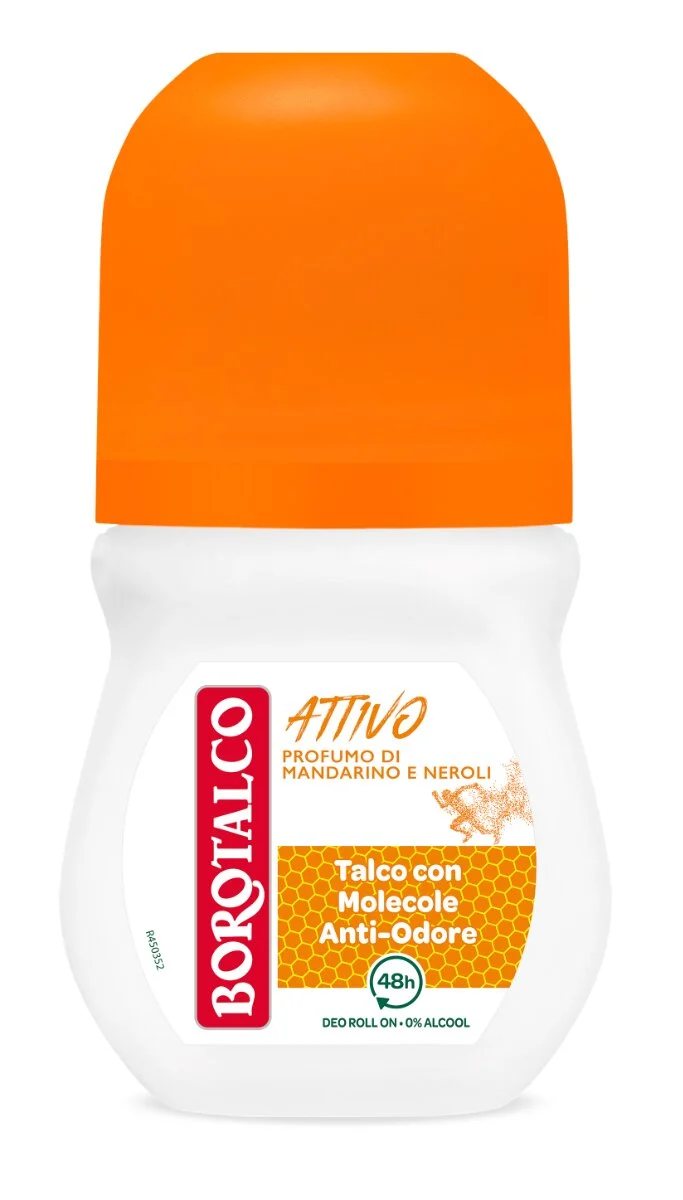 Borotalco Deo Roll Attivo Arancione 50ml