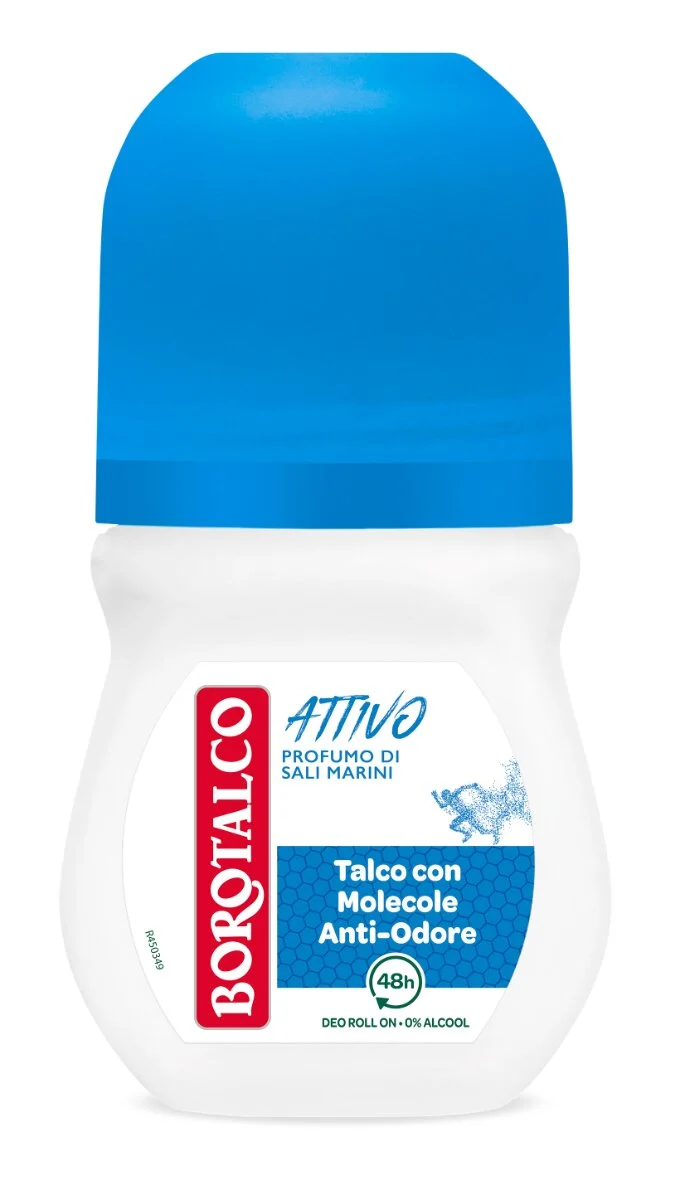Borotalco Deo Roll Attivo Blu 50ml