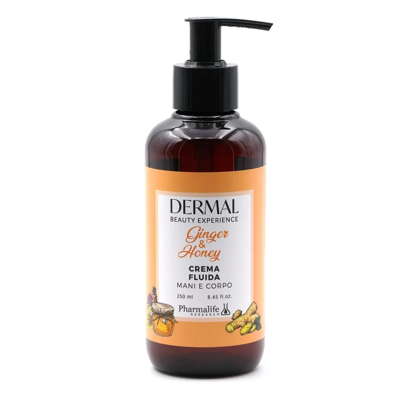 Dermal Ginger & Honey Crema Fluida Mani/Corpo 250ml