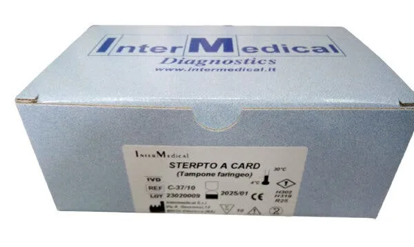 INTERMEDICAL STREPTO A 10TEST