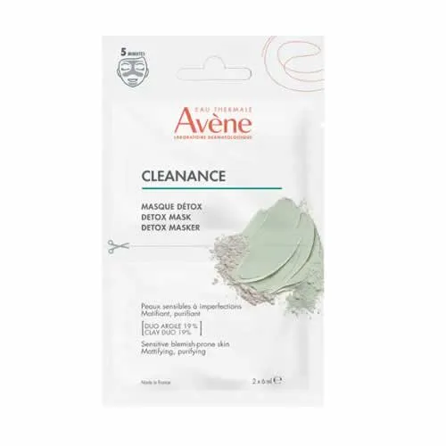 AVENE CLEANANCE MASCHERA DETOX 2 PEZZI DA 6 ML