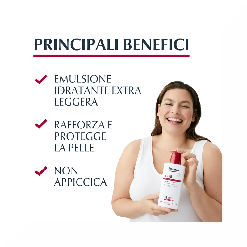 Eucerin pH5 emulsione idratante extra leggera 400ml