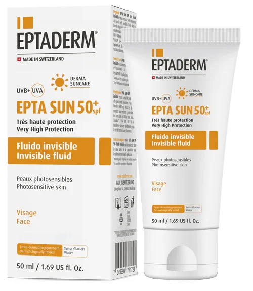 EPTA SUN SPF50+ FLUIDO INVISIBILE 50 ML