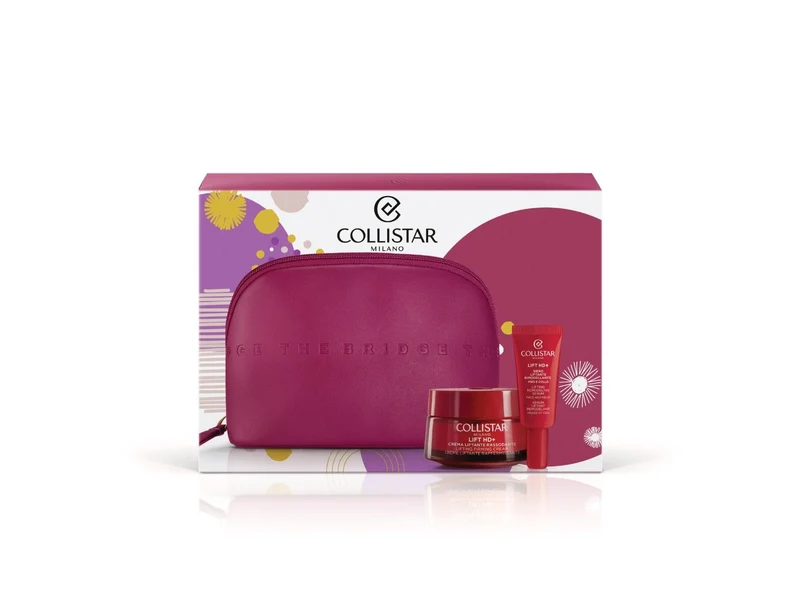 Collistar Cofanetto Lift Hd Siero Liftante 7ml + Crema Liftante 50ml + Beauty-Bag The Bridge