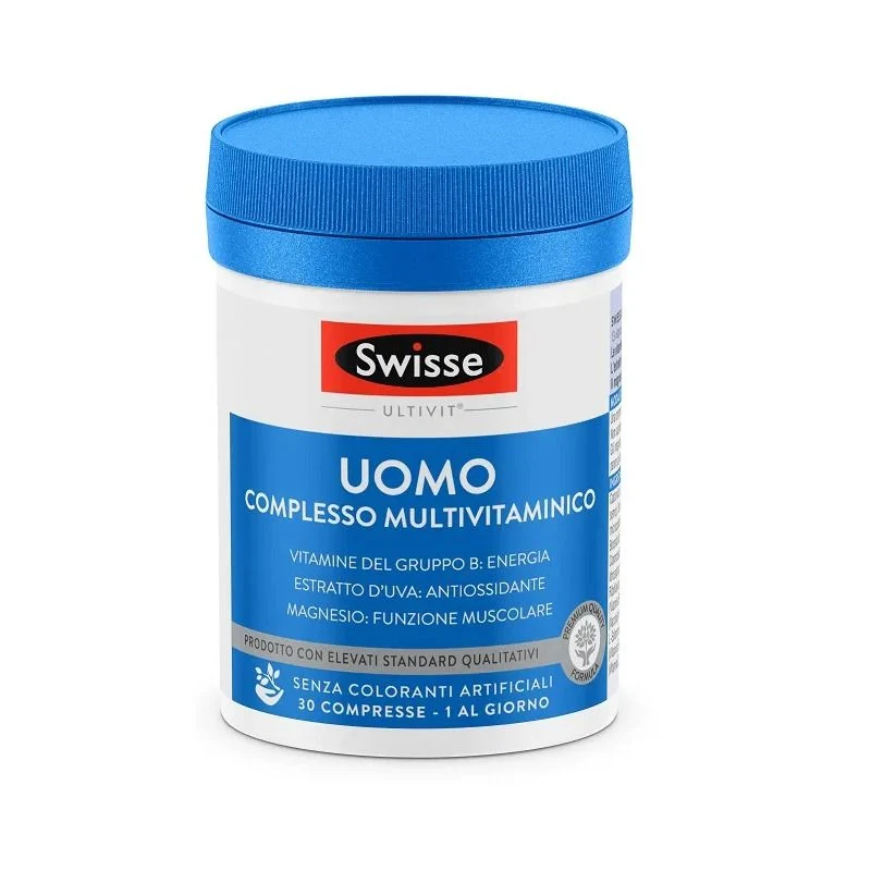 Swisse Complesso Multivitaminico Uomo integratore alimentare 30 compresse