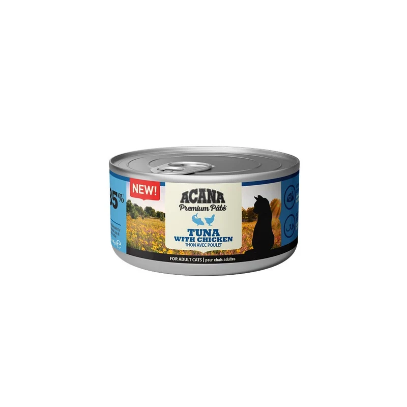 Acana Umido Gatto Premium Paté Tonno con Pollo Lattina 85gr