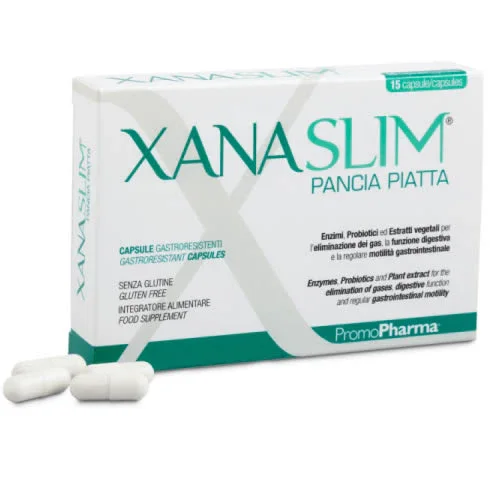 XANASLIM PANCIA PIATTA 15 CAPSULE GASTRORESISTENTI