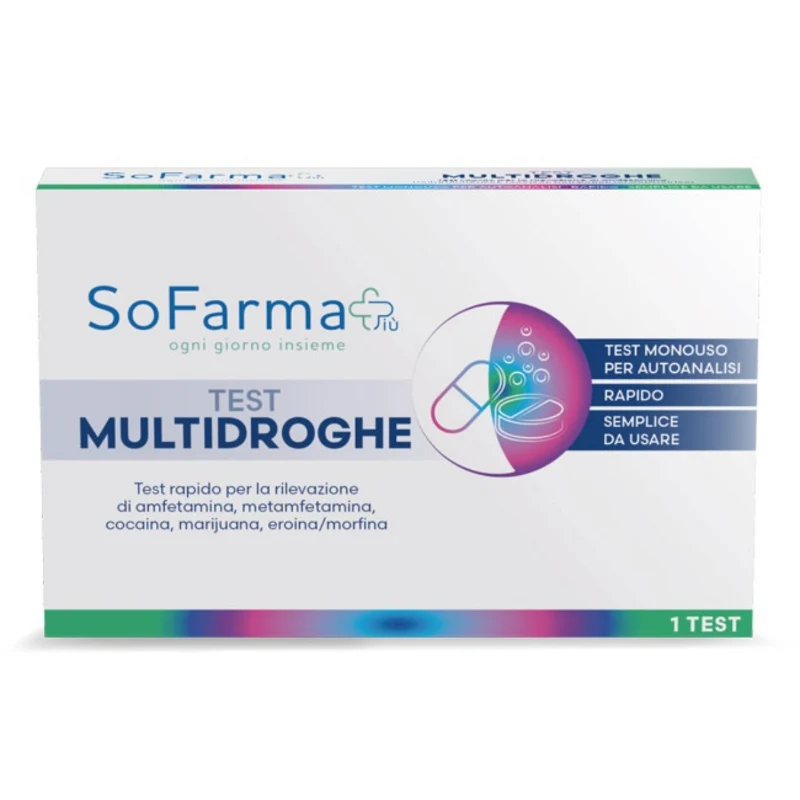 Selftest multidroga Sofarmapiù 6 sostanze urina