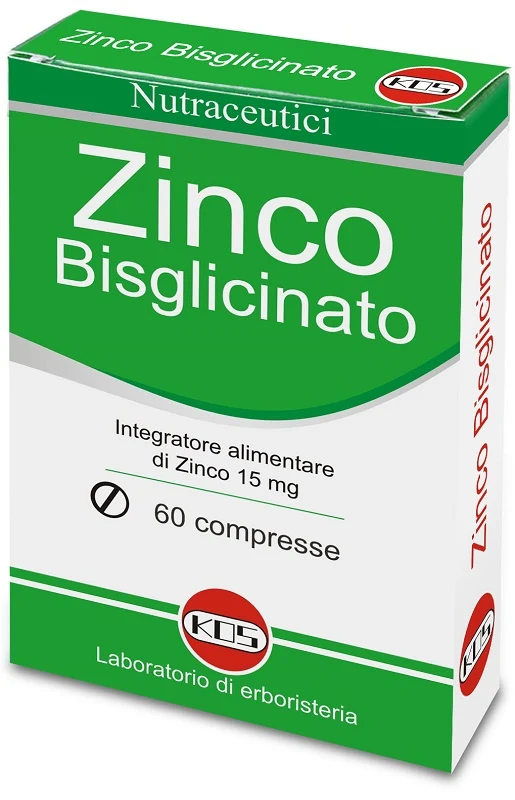 Kos Zinco Bisglicinato 60 Compresse