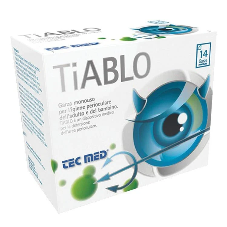 Tiablo garze oftalmiche 14 pz sterili