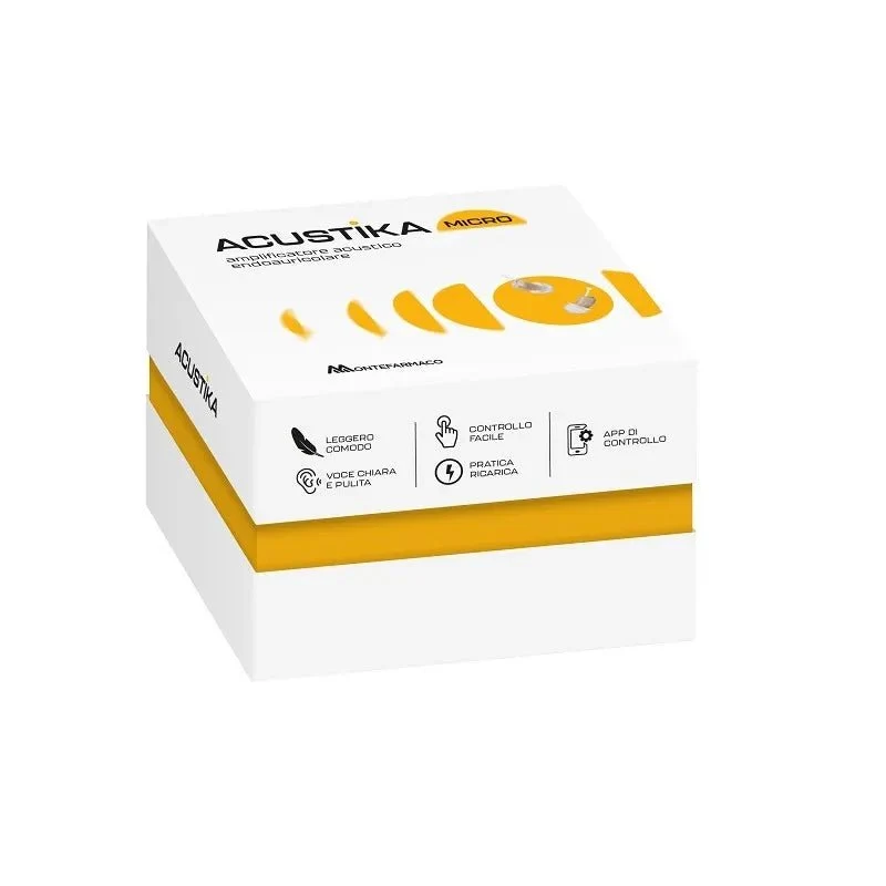 Acustika Micro Amplificatore Acustico Endoauricolare 1 Pezzo