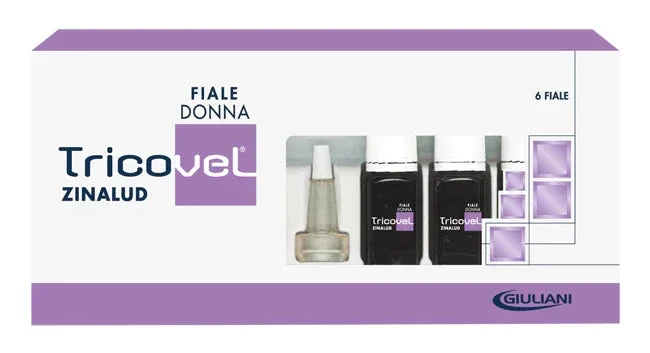 TRICOVEL ZINALUD DONNA 6 FIALE