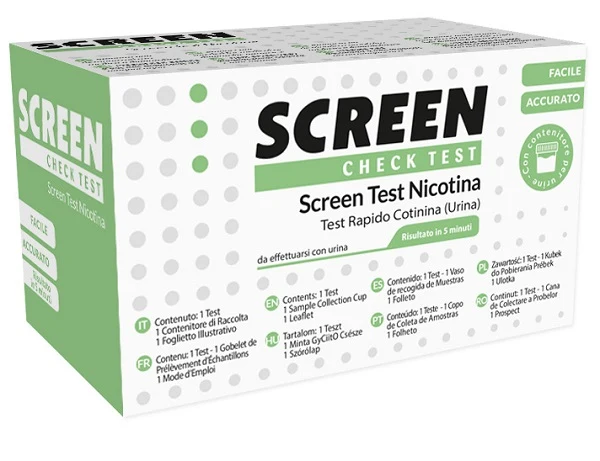 Screen test nicotina/cotinina urina