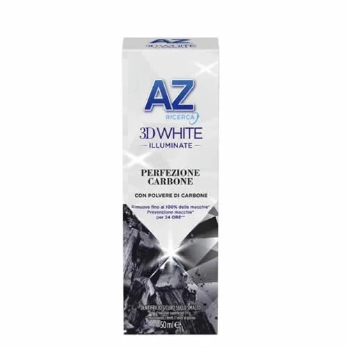 AZ 3D WHITE DENTIFRICIO ILLUMINANTE CARBONE 50 ML