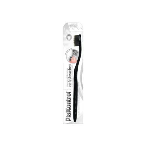 PLAKKONTROL PERFETTO CARBON SPAZZOLINO MANUALE BLISTER 1 PEZZO
