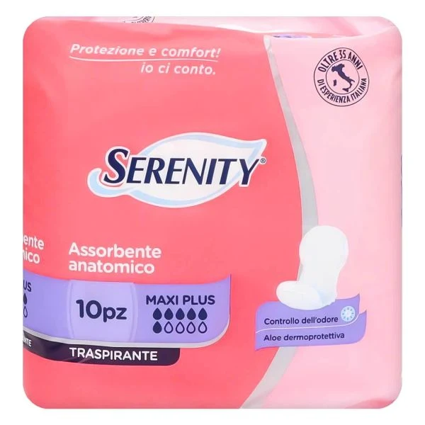 Serenity Assorbente Anatomico Maxi Plus