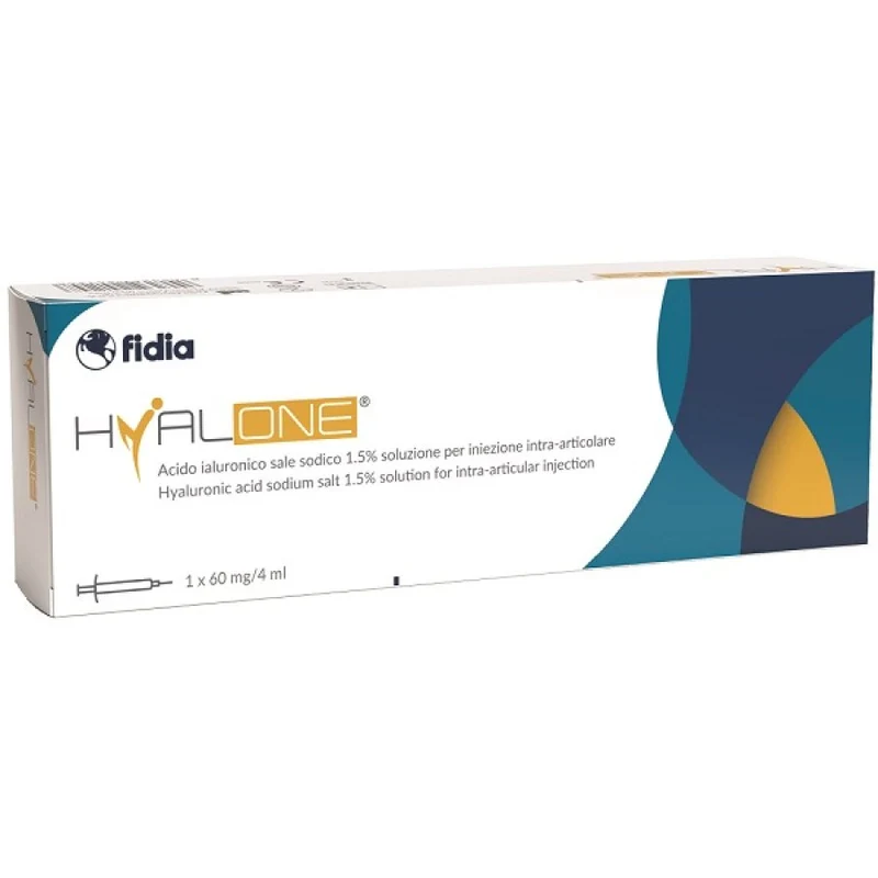 Hyalone acido Ialuronico iniezione intra-articolare 1 siringa 60mg / 4ml