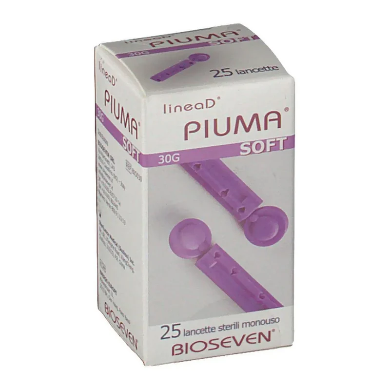 Bioseven Linea D Piuma Soft Lancette 30G - 25 Pezzi