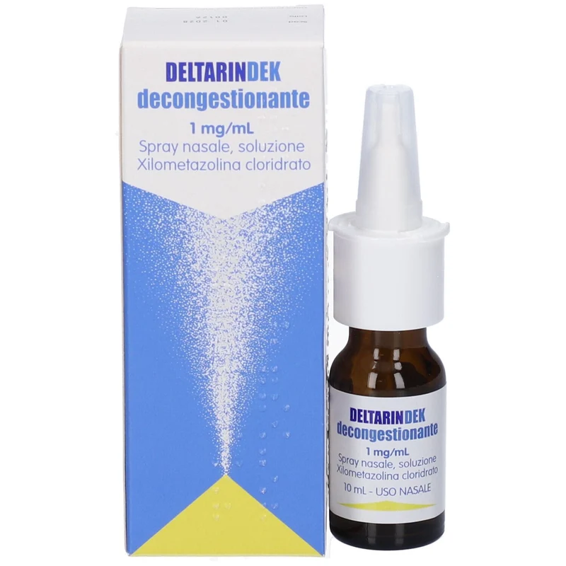 Deltarindek Decongestionante 1 mg/ml Spray Nasale Soluzione 10 ml