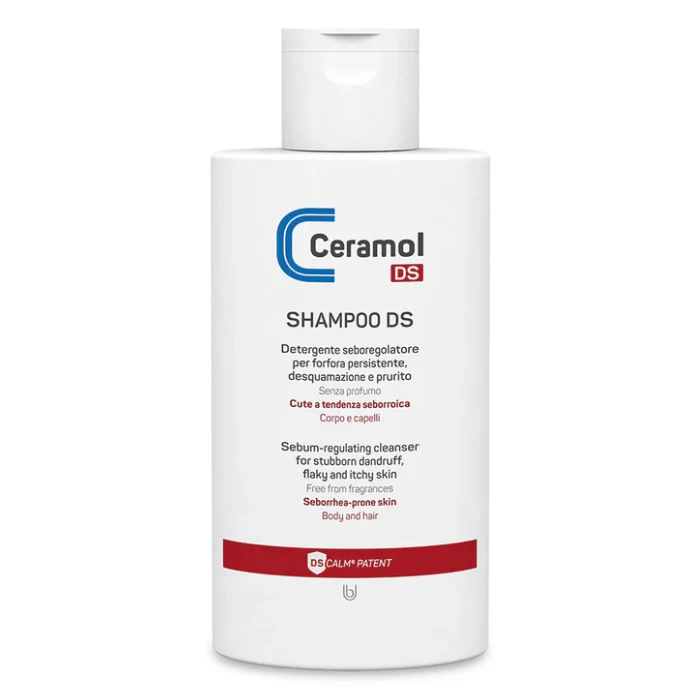 Ceramol Shampoo Ds Per Forfora Persistente, Desquamazione e Prurito 200ml