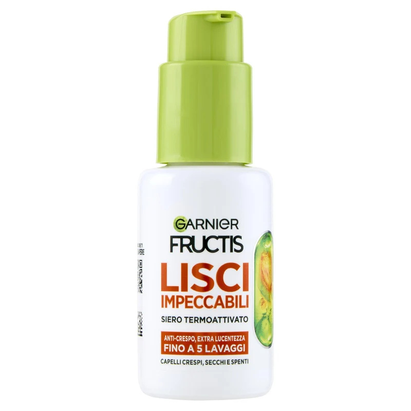 Fructis Lisci Cheratina - Siero Lisci Impeccabili per Capelli Lisci, lucenti e resistenti all'umidit…