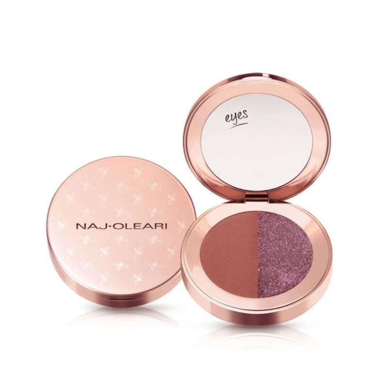 Matte & Shine Duo Eyeshadow - Castagna e Prugna