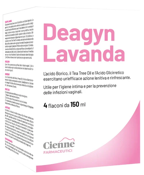 DEAGYN LAVANDA VAGINALE 4 FLACONI