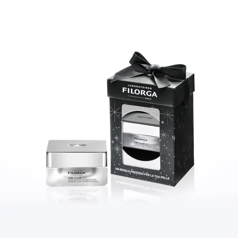Filorga Cofanetto Natale Time-Filler 5XP - Crema Correttiva Per Rughe 15ml
