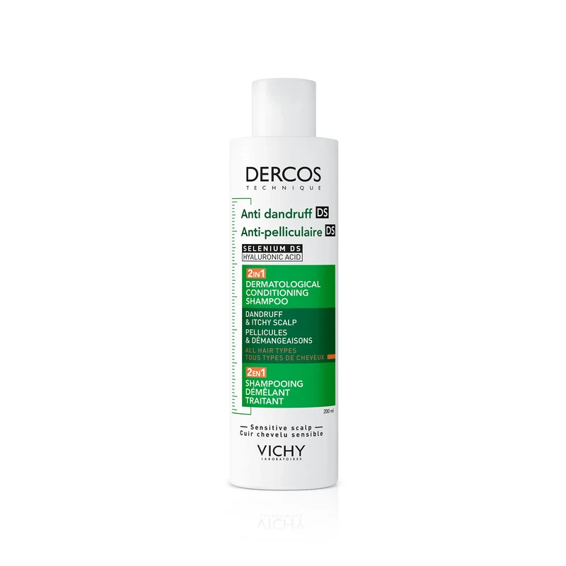 Dercos Vichy Anti-Forfora Trattamento 2 in 1 Shampoo e Balsamo 200ml