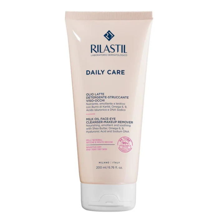 Rilastil Daily Care Olio Latte Detergente Struccante Viso e Occhi 200ml