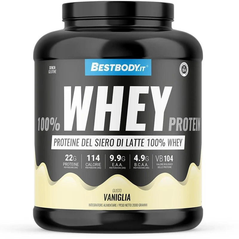 Bestbody 100% Whey Protein Gusto Vaniglia 2kg