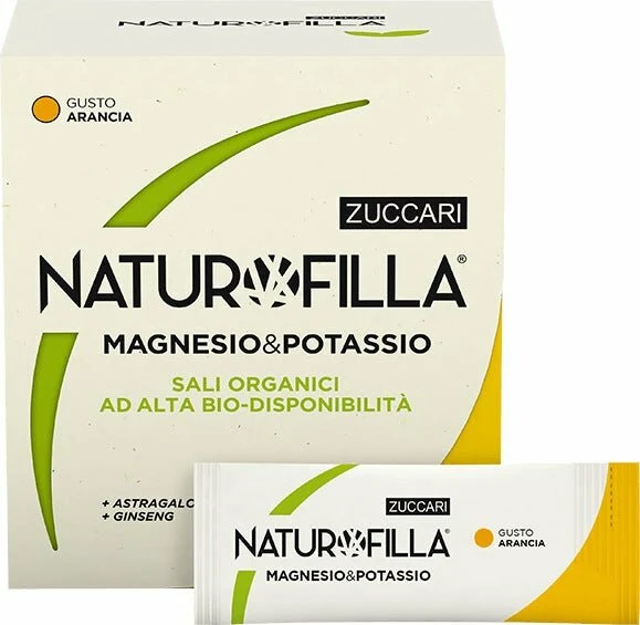 Naturofilla Magnesio E Potassio Gusto Arancia 28 Stick