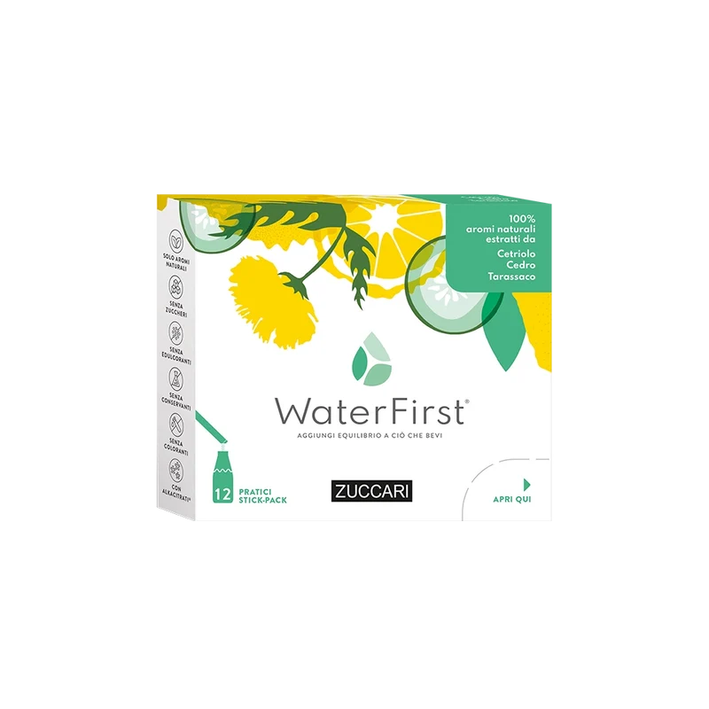 Zuccari WaterFirst Cetriolo/Cedro/Tarassaco 12 Stick