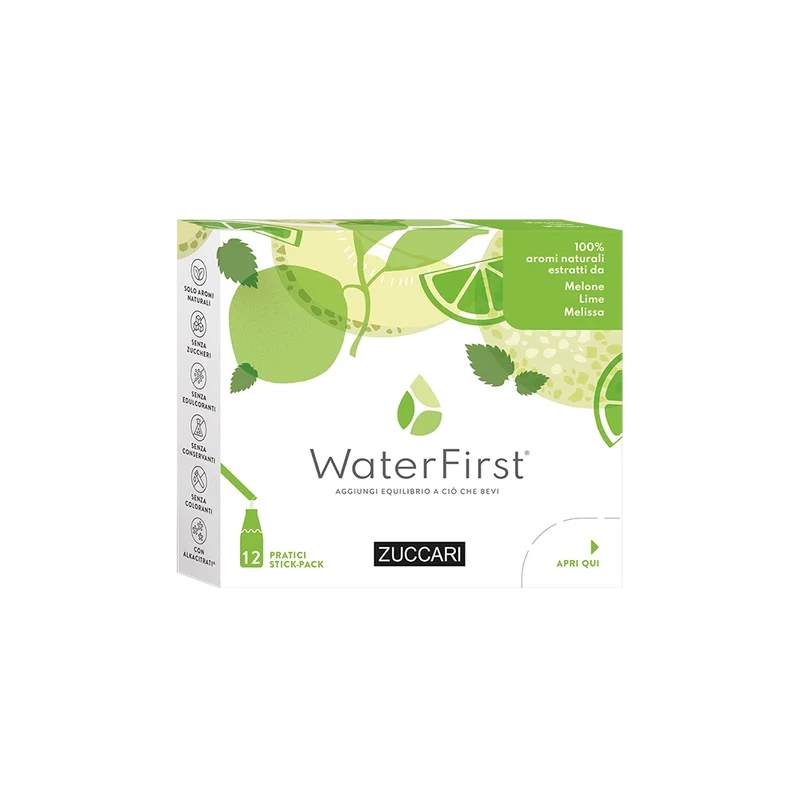 Zuccari WaterFirst Melone/Lime/Melissa 12 Stick