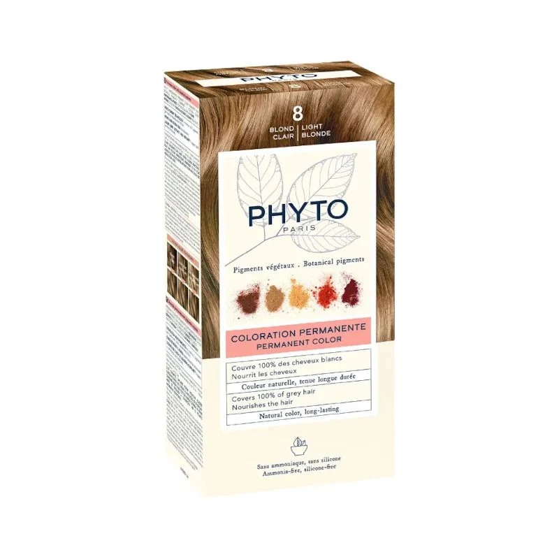 Phyto Phytocolor colorazione permanente per capelli n.8 Biondo Chiaro