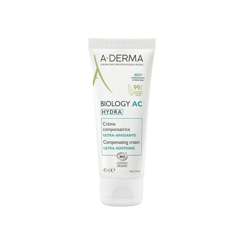 A-Derma Biology AC Hydra crema compensatrice ultra-lenitiva anti-imperfezioni 40ml