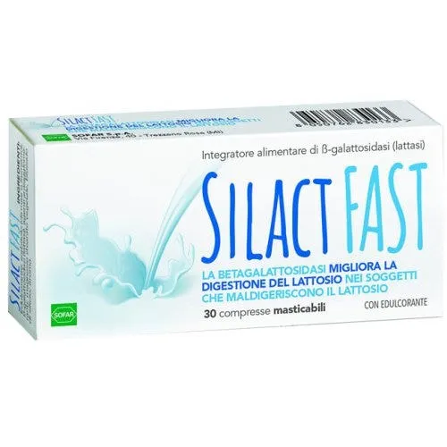 Silact Fast 30 Compresse Masticabili - Sollievo Digestivo Rapido