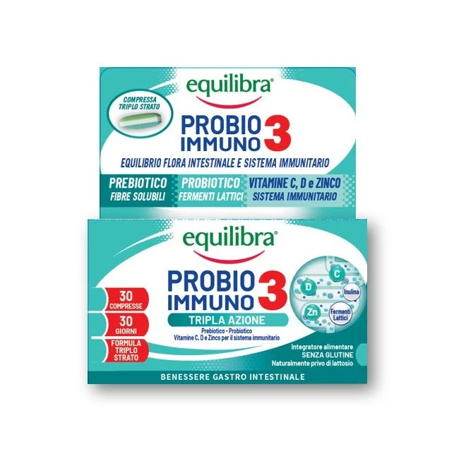 Equilibra Probio 3 -immuno 30 Compresse Triplostrato