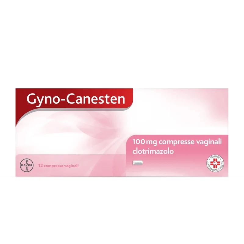 GYNOCANESTEN "100 MG COMPRESSE VAGINALI"12 COMPRESSE VAGINALI"