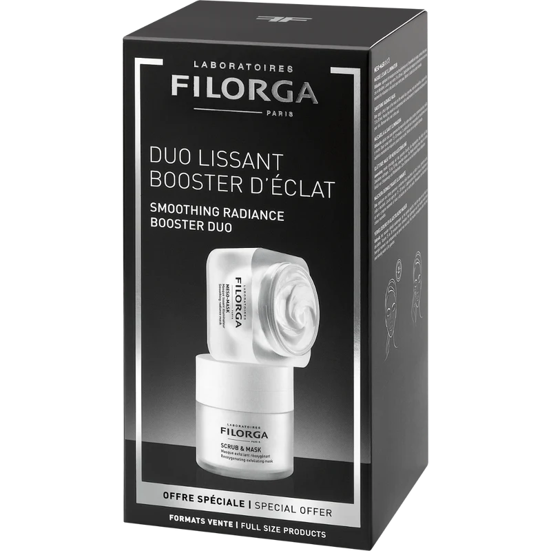 Filorga Duo Rituale Rigenerante Maschera Dermolevigante Illuminate 50ml + Maschera Esfoliante Riossigenante 55ml