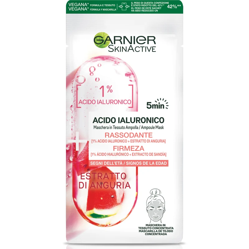 Skin Active Maschera Ampolla Acido Ialuronico
