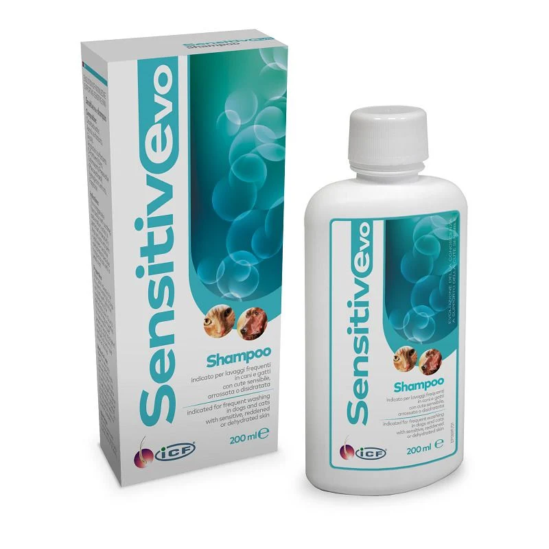 SensitivEvo Shampoo Per Cani E Gatti Flacone 200ml