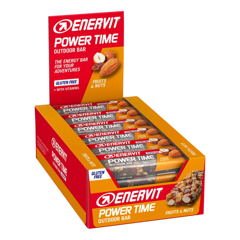 Enervit Power Time Frutta Secca 24 Barrette Da 35g