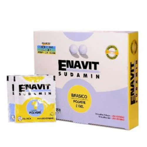 ENAVIT SUDAMIN 10 BUSTINE POLVERE DA 5 G + 10 BUSTINE GEL DA 5 ML