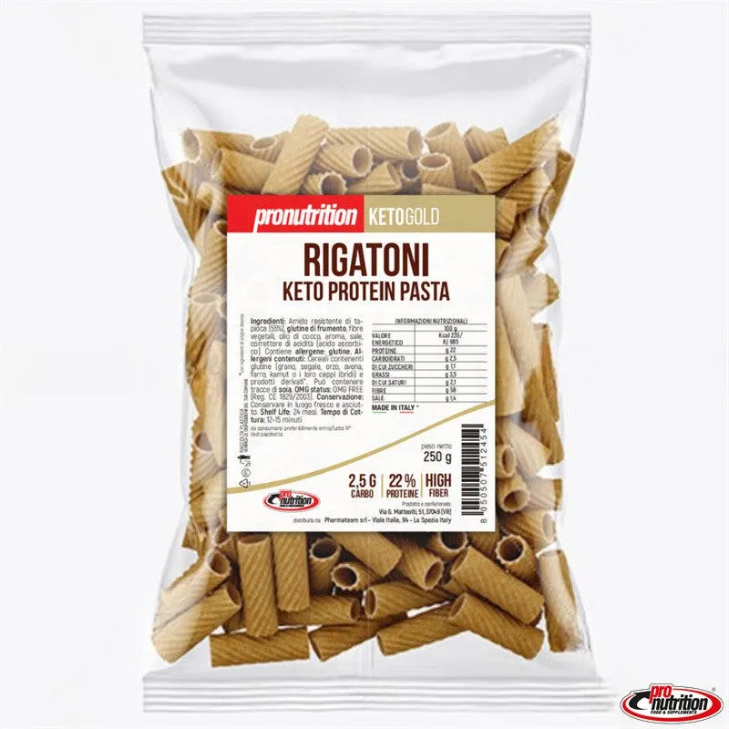 Pronutrition Ketogold Pasta Proteica Rigatoni 250g