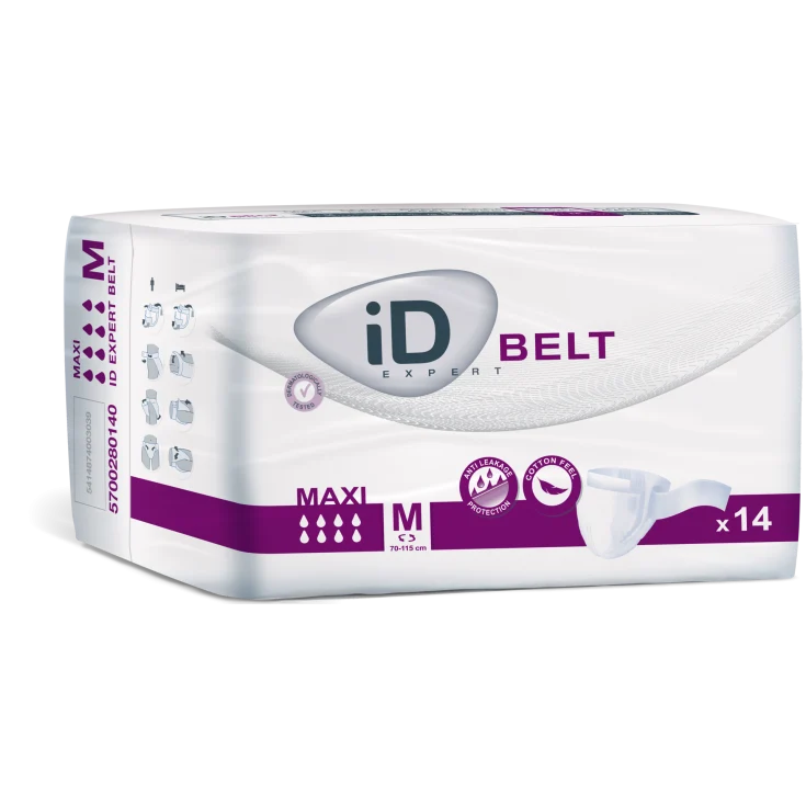 ID Expert Belt Pannolone Incontinenza Maxi Taglia M 14 Pezzi