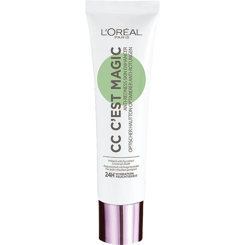 L'Oreal Paris Wult CC Cream Verde Anti-Rossori 30ml