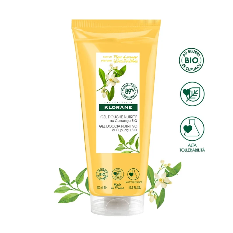 Klorane Gel Doccia Miele D'arancio 200ml