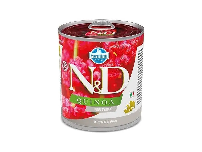Farmina N&D Neutered Pork Cibo Umido Per Cani Adulti 285g